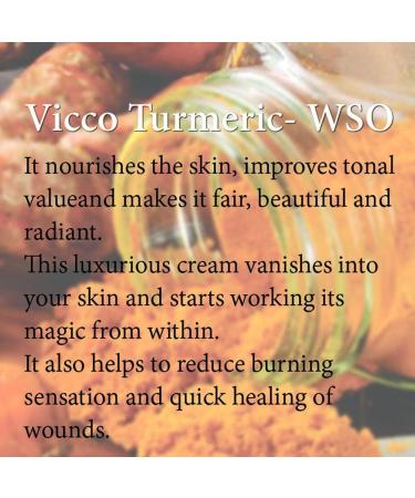 Buy Vicco Turmeric WSO 60g - Natural Skin Care for Healthy Glow | International Shipping Available - Buy Online on GoSupps.com