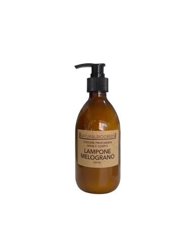 AW Aromatics Scented Hand & Body Cream Raspberry and Pomegranate Vegan 300 ml