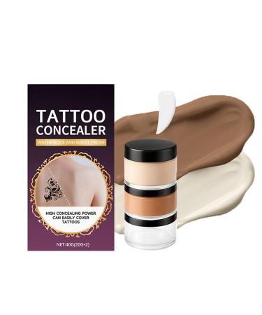Scar Concealer | Full Waterproof Scar Coverage Sweat-Resistant Makeup Invisible Cream - Family Event Office Everyday Use