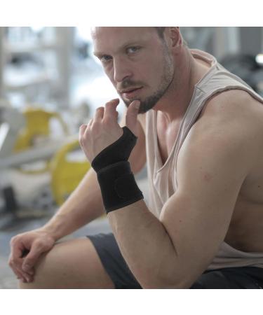 Shop BESPORTBLE Wrist Guards - Elastic Workout Support Brace for Injury Recovery | Weightlifting Thumb Fracture Relief - Buy Online on GoSupps.com