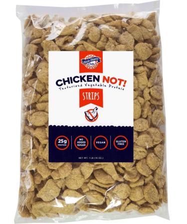 Dixie Diners' Club - Chicken (Not!) Strips, 1 lb bag (Pack of 2) 1 Pound (Pack of 2)