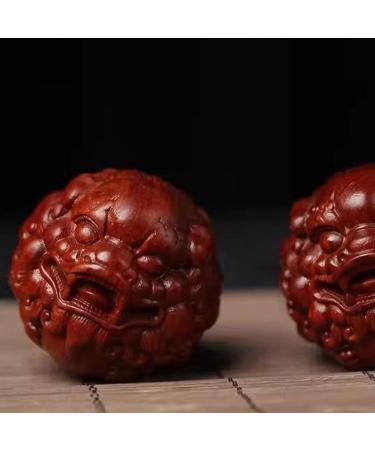 Unbit 50mm Baoding Balls - Stress Relief & Acupressure Massage - Chinese Handballs (Color A) - 2 Piece Set for Practice & Relaxation - Buy Online on GoSupps.com