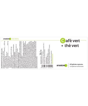 Green Coffee + Green Tea * 400 mg / 60 Capsules * Powerful Calorie Burner - Buy Online on GoSupps.com