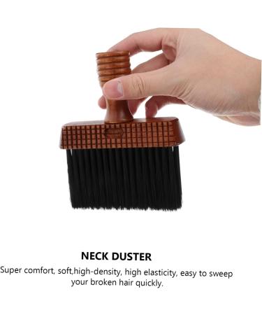 Angoily Hair Brush Barber Brush Barber Shaving Brush Neck Duster Hair Cleaning Brush Hair Cleaner Brush Hair Salon Brush Hair Cutting Brush Razor Brush Hair Comb Modeling Wood - Buy Online on GoSupps.com