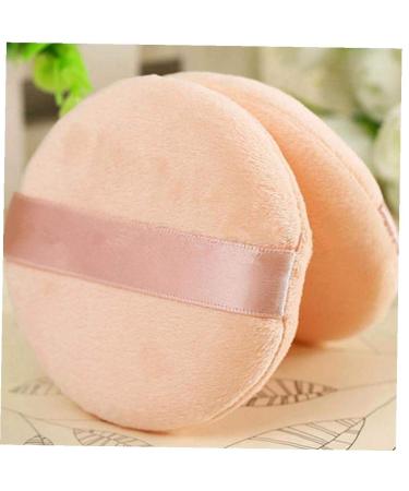 5 Pcs Flocking Round Makeup Sponge - Air Cushion Powder Puff for Liquid Cream & Powder Blending - International Shipping - Buy Online on GoSupps.com