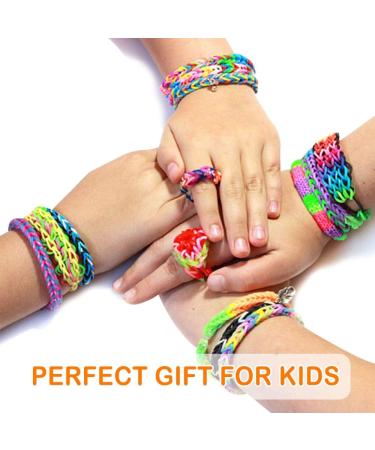 12730+ Loom Rubber Bands Refill Kit with 26 Colors, 500 Clips, 6 Hooks - Premium Bracelet Making Set for Kids - DIY Crafting Gift - Buy Online on GoSupps.com