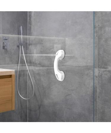 Shower Handle 12 Inch Suction Cup Handle | Bathroom Shower Handle with Strong Hold Suction Cup Bath Handle Grab for Elderly Disabled Single Attribute - Buy Online on GoSupps.com