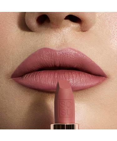 SOSU Cosmetics SOSU Cosmtics Mattics of lipstive Nive Nude longhanded heavily pigmented lipstick in elegant nude tint with sizes hydrating jojoba oil and hyluron acid - Buy Online on GoSupps.com