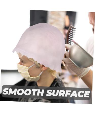 PLAFOPE Silicone Highlighter Cap Dye Caps Hair Dyeing Supply Silicone Highlight Hat Salon Silicone Cap Hair Highlighting Caps Hair Coloring Silicone Caps Hairdressing Supplies - Buy Online on GoSupps.com