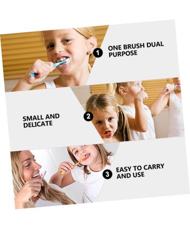 Gatuida 6-Pack Baby Toothbrush Set - Safe Infant Training Toothbrushes for Healthy Smiles - Enchanting Bathroom Essentials for Kids - Buy Online on GoSupps.com
