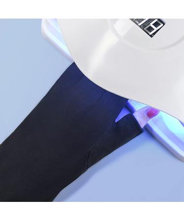 FOMIYES UV Gloves - 2 Pairs Nail Protection Gloves for Manicure | Shield Hands from UV Damage - International Shipping Available - Buy Online on GoSupps.com