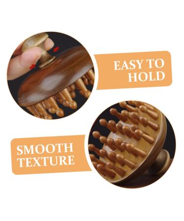 Collbath Wooden Scalp Massage Comb - Wide Tooth Ridge Comb for Effortless Hair Care | Perfect Travel Handheld Wood Comb - Buy Online on GoSupps.com