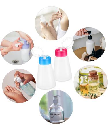  Beatifufu 2pcs Push Down Pump Bottles Waterproof for Nail Polish Remover Travel Bottles Practical - Buy Online on GoSupps.com