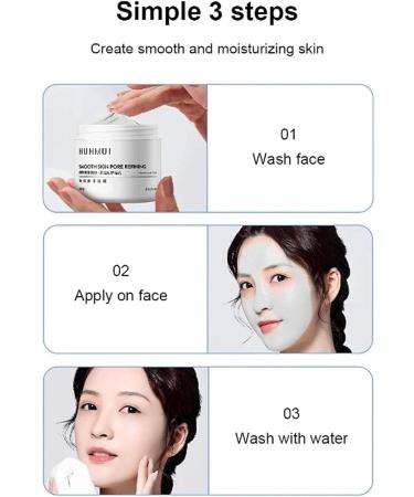 Pore Minimizer Clay | Clay Pore Minimizer | Hydrating Clay Face | Detoxifying Face Masks With 100g Cleaning Mud Face Mud Cleanser For Men And Women For All Skin Types stucco - Buy Online on GoSupps.com