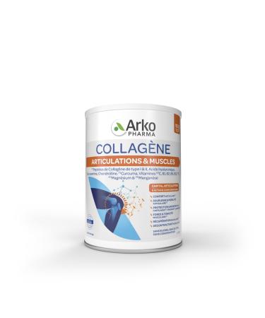 Arkopharma - Collag ne Articulations et muscles 260 g | Articulations - G nes articulaires - Muscles - Capital osseux | 260 g