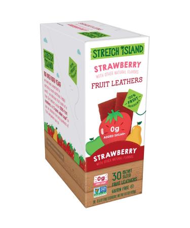 Stretch Island Strawberry Fruit Leather 0.5oz - 30 Pack | Original, Natural Snack - Buy Online on GoSupps.com