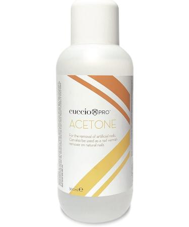 Cuccio 500ml Acetone & 500ml Nail Polish Remover Kit White - Buy Online on GoSupps.com