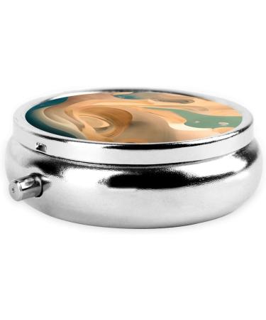 Dunhuang Mysteryround Pill Box | 3 Compartment Travel Organizer | Portable Purse & Pocket Pill Box - Buy Online on GoSupps.com