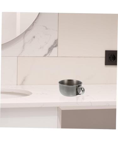 Minkissy 5-Pack Shaving Soap Peel Bowl Set | Premium Shaving Foam Cups & Wooden Mug | Travel-Friendly Stainless Steel Razor Tool - Buy Online on GoSupps.com