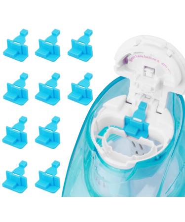 Silicone Salt Pods Refills Accessories Compatible with Navage Nasal Care - Save Salt Water Pods for Easy Operation (10Pack-Blue)