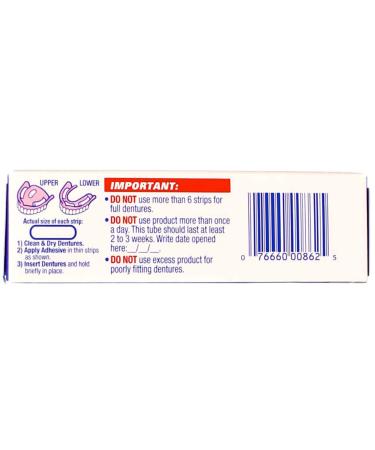 Fixodent Original Denture Adhesive Cream 0.75 oz - Pack of 3 - Buy Online on GoSupps.com