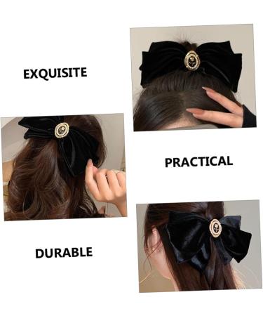 FRCOLOR Bowknot Pearl Hair Pearl Hair Barrettes Hairpins Hair for Women Hair Accessories for Women Barrettes for Women Hair Decoration Hair Pin Hair Clip Miss Cloth Big Hairpin The Flowers - Buy Online on GoSupps.com
