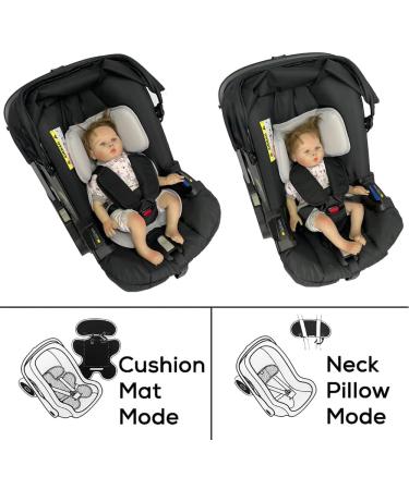 Head and Body Support Pillow for Doona Car Seat Strollers - Comfortable Stroller Seat Liner Cushion - Buy Online on GoSupps.com