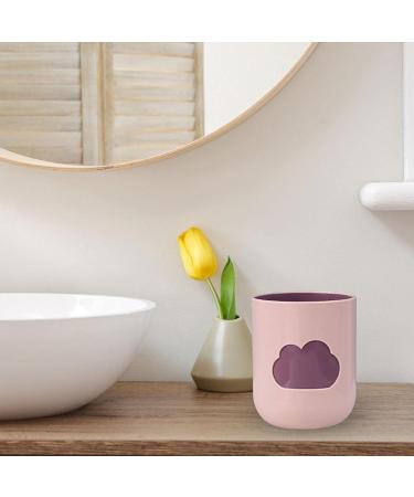 F Fityle 4x Bathroom Tumbler Toothbrush Cup - Large Capacity 400ml Storage Box & Non-Slip Holder for Toothbrushes - Buy Online on GoSupps.com