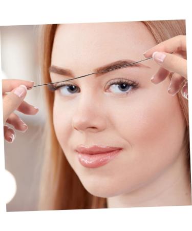 BELLIFFY 1box Eyebrow Drawing Tool Ink Eyebrow Tattoos Ruler Brow Mapping Wire Ruler 6x4.5cm Black - Buy Online on GoSupps.com