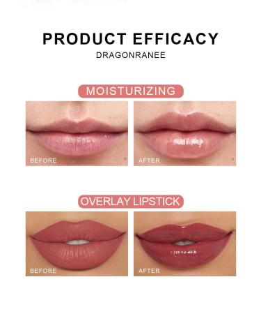 Moisturizing Fruit Flavored Lip Oil | Vegan Tinted Lip Gloss & Balm for Dry Lips - Hydrating & Nourishing Care - Buy Online on GoSupps.com