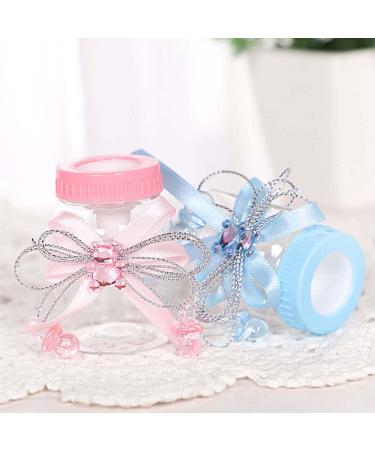 24Pcs Pink Baby Shower Feeding Bottle Candy Box Favors for Baby Shower Decoration - Buy Online on GoSupps.com