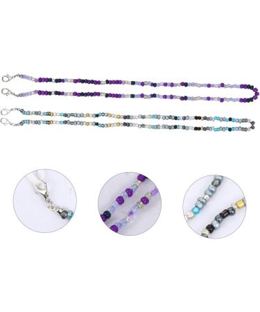 Minkissy 6-Piece Glasses Mask Chain Set | Portable Anti-Lost Spectrums & Tape | Multifunctional Slipproof Accessories - Buy Online on GoSupps.com