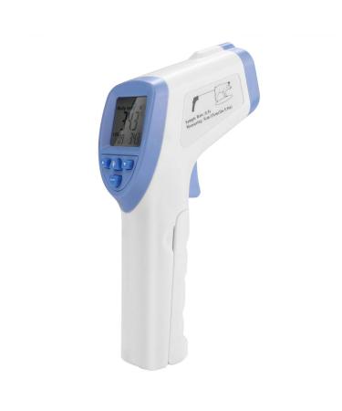 DAUERHAFT High Precision Veterinary Infrared Thermometer Blue Non-Contact Digital Thermometer for Pig Sheep Horse Dog