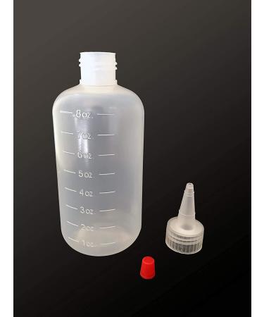 JADEWELL 4 Pack 8oz Applicator Bottles for Hair Coloring - BPA Free - Buy Online on GoSupps.com