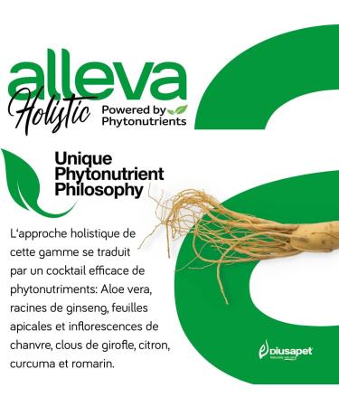 ALLEVA - Fish Croquettes + Hemp Seeds & Aloe Vera Holistic - Dog Food - Mini - 2 kg Bag of Croquettes - Buy Online on GoSupps.com