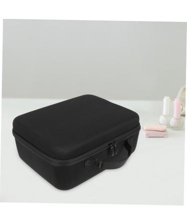 BIUDECO 2 Pcs Hair Dryer Storage Bag Travel Case for Hair Dryer Portable Makeup Bag Organizer Kit Eva Black - Buy Online on GoSupps.com