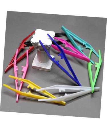 FRCOLOR 120-Piece Eyebrow Tweezers Kit - Plastic Eyebrow Tools & Clips for Women | Perfect Eyelash Tweezing Solutions - Buy Online on GoSupps.com
