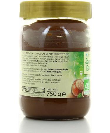 G n rique JARDIN BIO ETIC - Jardin Bio Etic Organic Hazelnut and Cocoa Spread 750g - 750g - Pack of 3 - Sold as a Pack - Buy Online on GoSupps.com