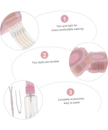 Balacoo Transparent Tape 1 Set Double Eyelid Sticker Make up Kit Self- Adhesive Eye Tapes Natural Eyelid Patches Cosmetic - Buy Online on GoSupps.com