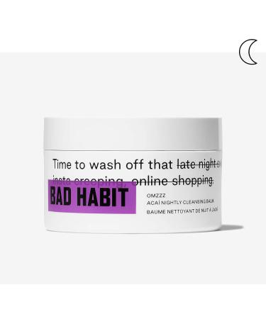 Bad Habit Matcha & Mint Daily Cleanser + OMZZZ Acai Nightly Balm Set| Soft & Moisturized Skin - Buy Online on GoSupps.com