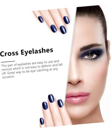 minkissy Lashes Kit 20 Pairs Three-dimensional Cross Eyelashes Lashes Natural Natural Artificial Eyelashes Dense Eyelashes 3d Mix Imitation Thick Eyelashes - Buy Online on GoSupps.com