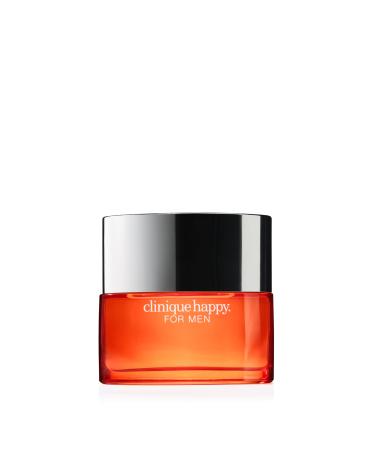 Clinique Happy For Men Eau de Toilette Cologne Spray | Notes of Kaffir Lime + Mandarin 1.7 Fl Oz (Pack of 1)
