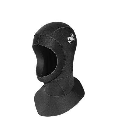 Dizokizo Wetsuit Hood 3mm Thermal Neoprene Diving Hood Wetsuit Hat Cap with Flow Vent X-Large