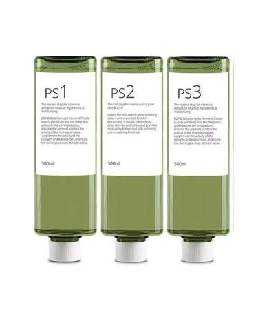 3X 500ML Aqua Peeling Solution - Hydrodermabrasion Serum for Deep Cleansing Exfoliation & Nourishment for All Skin Types Dermabrasion Treatment for Radiant Skin MADE IN KOREA