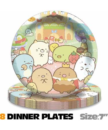 Sumikko Gurashi Party Supplies Birthday Decorations Plates Banner Kids Cake Toppers Set Decorations Decor - Buy Online on GoSupps.com