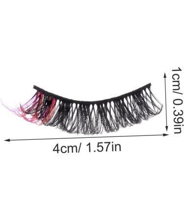 FOMIYES 14 Pairs Fake Eyelashes False Lashes Curl Lash Extensions Colored Lash Extensions Lash Extensions Clusters False Lash Extensions Fake Lashes Imitation Extend Cosplay - Buy Online on GoSupps.com