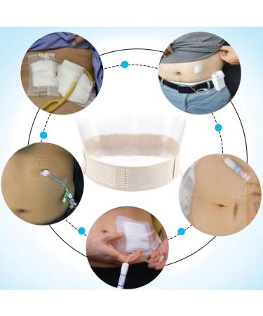 Breathable Peritoneal Dialysis Belt for PD Catheter Port | Dialysis Accessories & Feeding Tube Holder for Adults | Large Size (35-49) - Nude Color - Buy Online on GoSupps.com