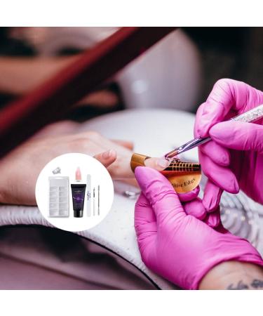 Beaupretty 1set Set Nail Extension Glue Set Manicure Lengthen Kit Nail Tips Gel Poly Nail Gel Slip Solution Nail Polish Gel Kit Gel Extension Nail Kit Nail Kits Strengthen Nail Lamp Plastic 16x5cm Picture 4 - Buy Online on GoSupps.com