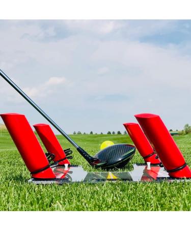 EyeLine Golf Speed Trap - Build Confidence and Accuracy. Improve Your Swing with Slice and Hook Corrector- Swing Trainer, Path Aid, Greater Distance - Made in USA Speed Trap 2.0