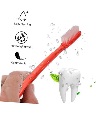 Ultechnovo 48 PC Soft Cleaning Toothbrush Set for Children - Portable Manual Travel Toothbrushes | Extra Solid Gums Care | 4 Pack - Buy Online on GoSupps.com